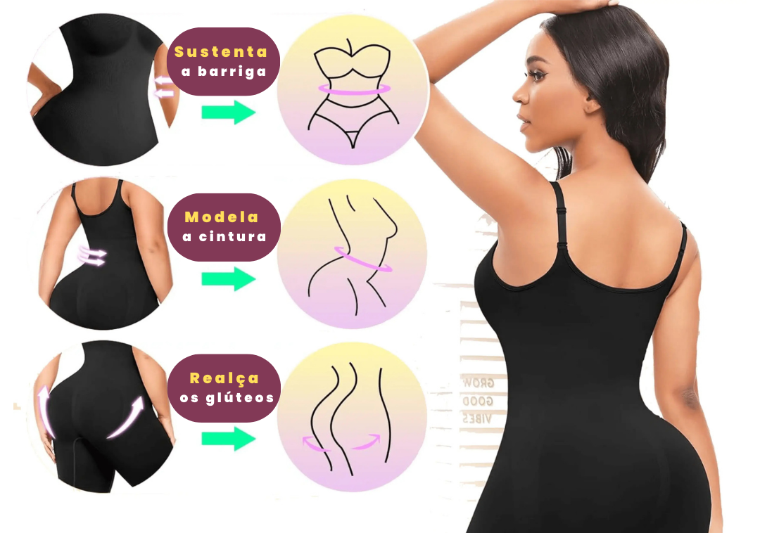 BodyShaper Ultra Modelador - (Kit Pague 1 LEVE 2)