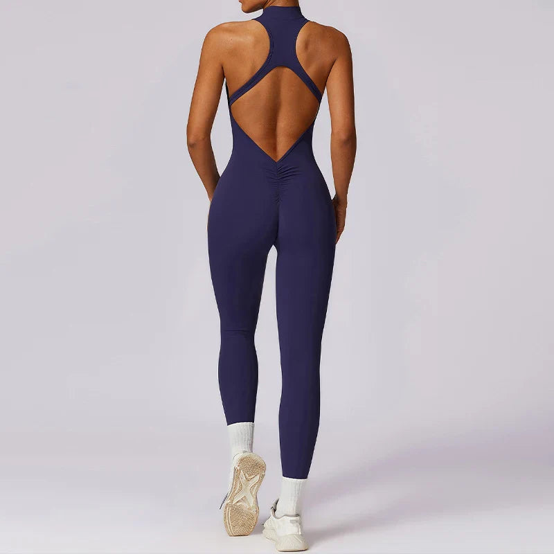 Macacão Esportivo Feminino V Back
