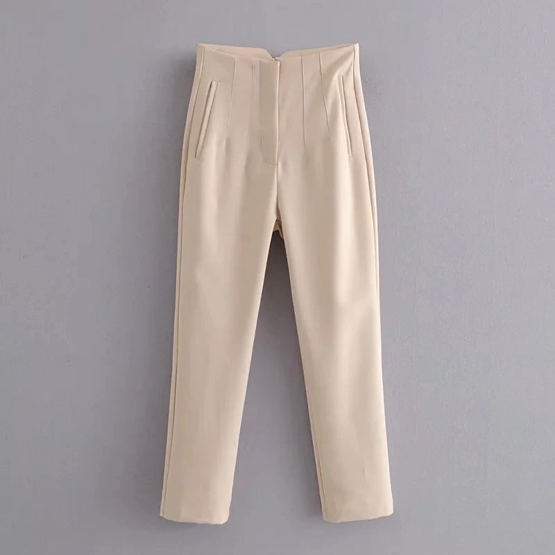 Calça Vintage cintura alta