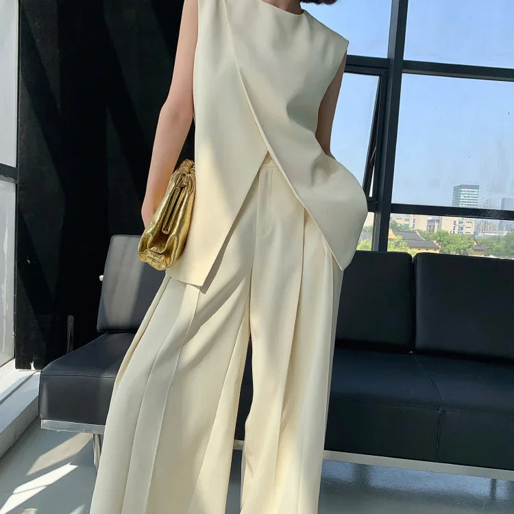 Conjunto Bege Alta Costura