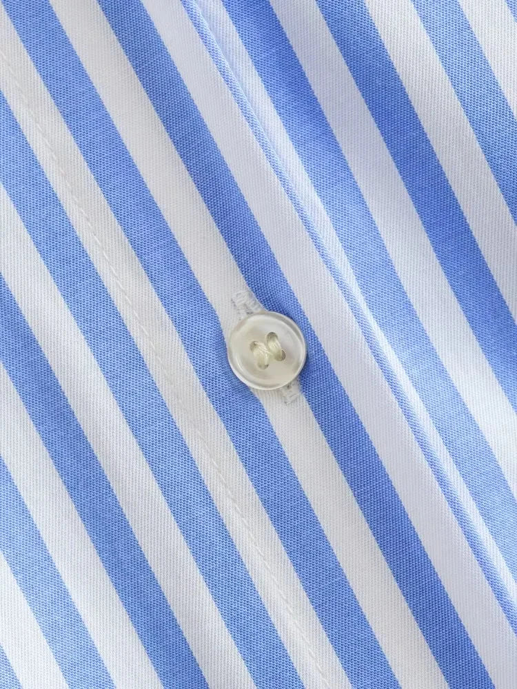 Camisão Feminino Listrado