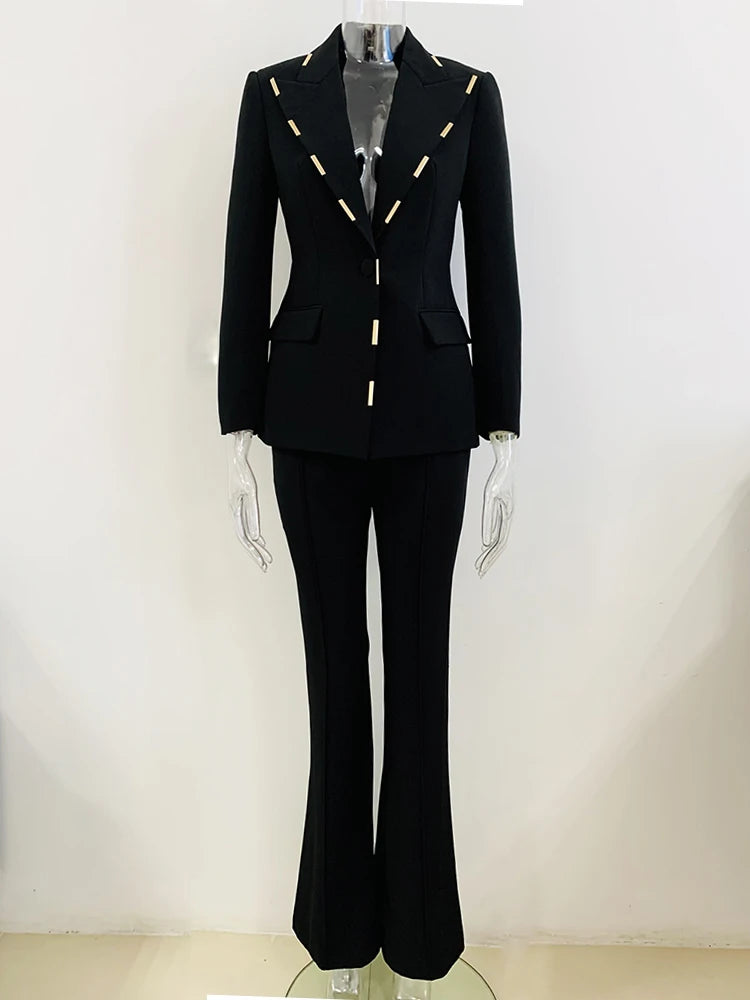 Conjunto Alfaiataria Terno Feminino HIGH STREET 2025