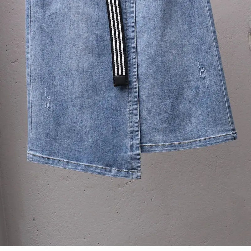 Saia Jeans Irregular