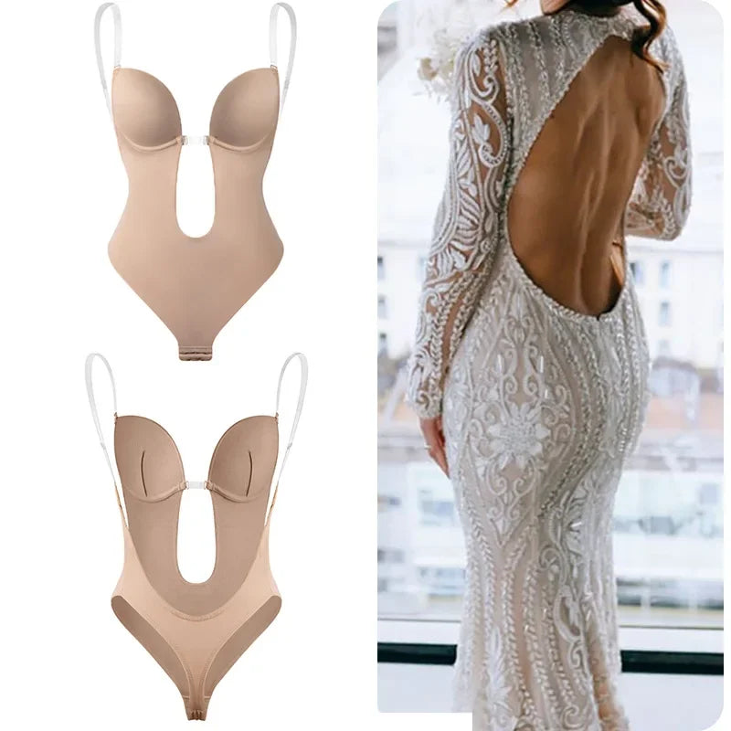 Body modelador invisível, SEM COSTAS