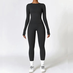 Conjunto de Yoga Sem Costura