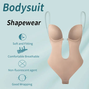 Body modelador invisível, SEM COSTAS