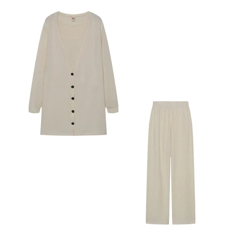 Conjunto Tricot - 3 peças - Outono