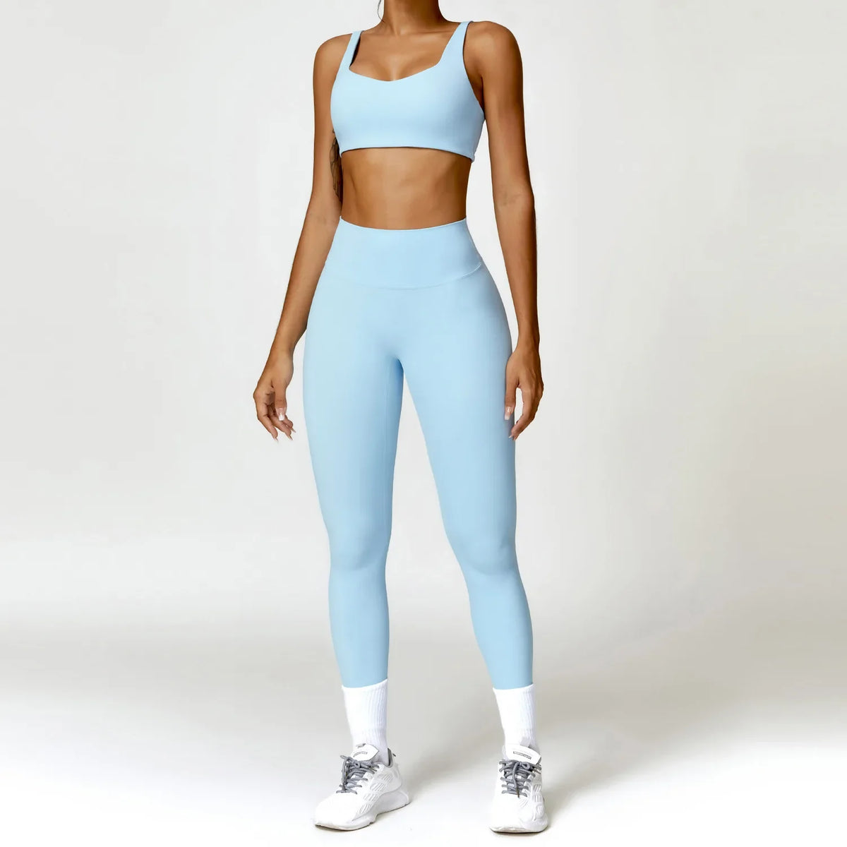 Conjunto de Agasalho de Ioga Feminino 2 Peças