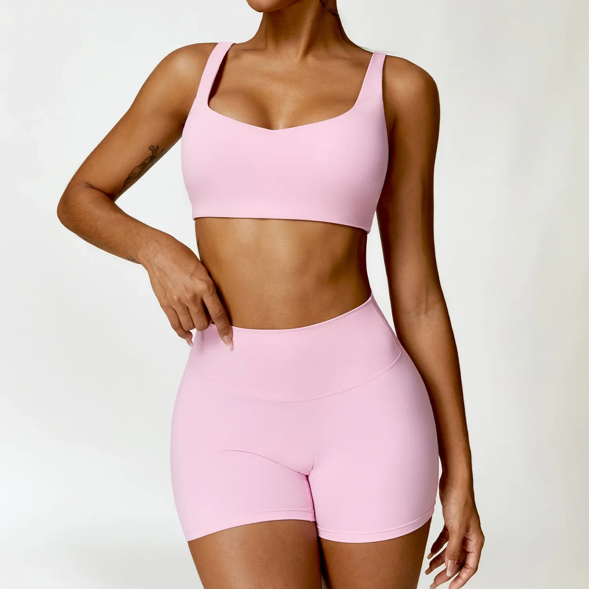 Conjunto de Agasalho de Ioga Feminino 2 Peças