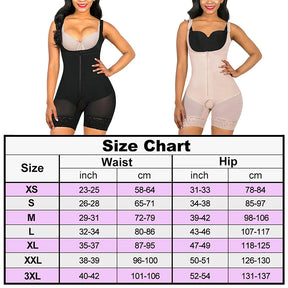 Bodysuit ultra modelador com ZÍPER