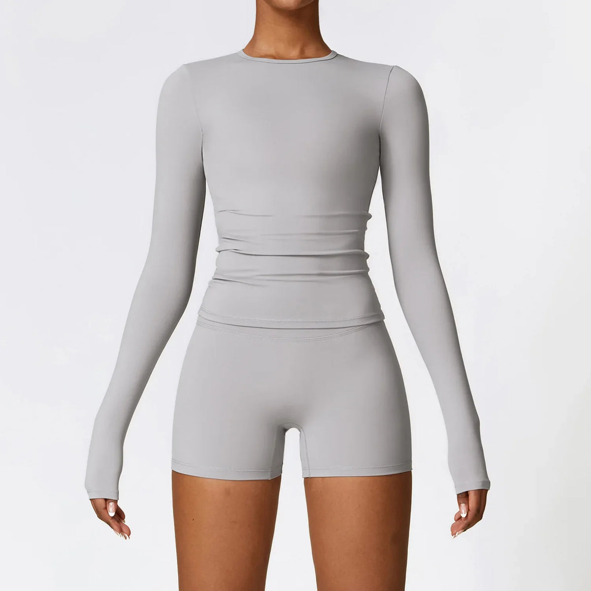 Conjunto de Yoga Sem Costura