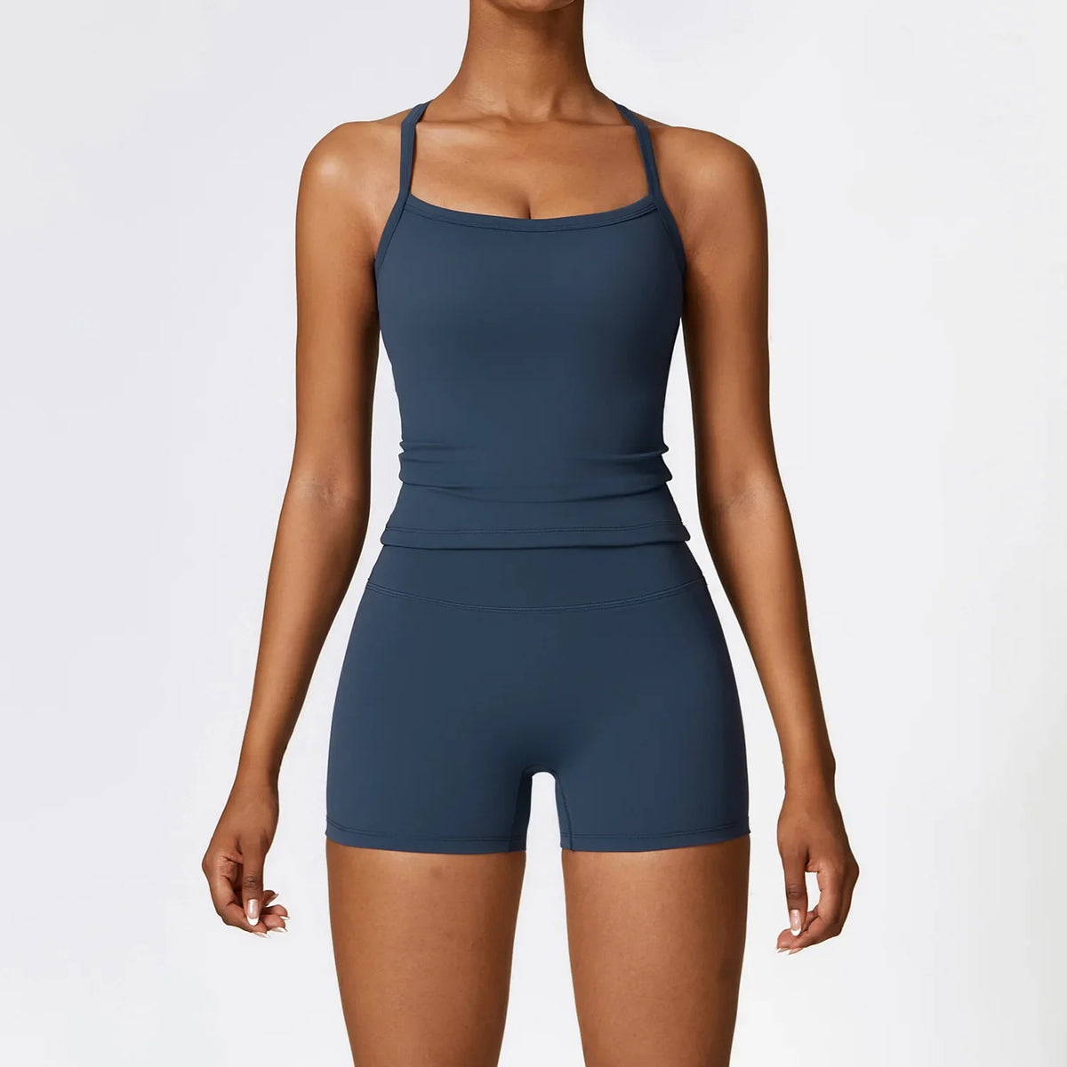 Conjunto de Yoga Sem Costura