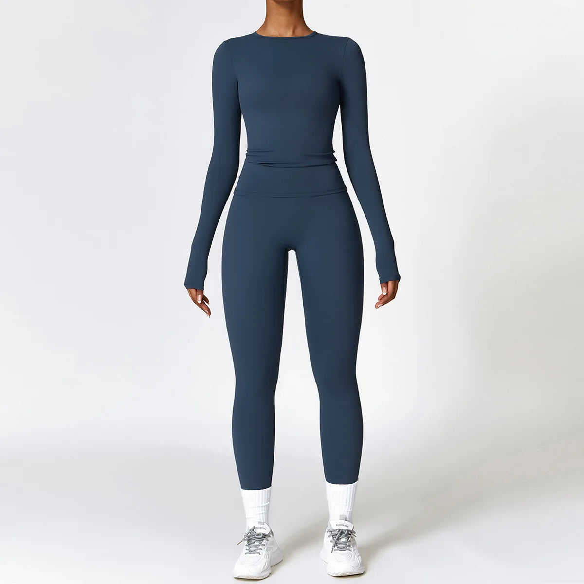 Conjunto de Yoga Sem Costura