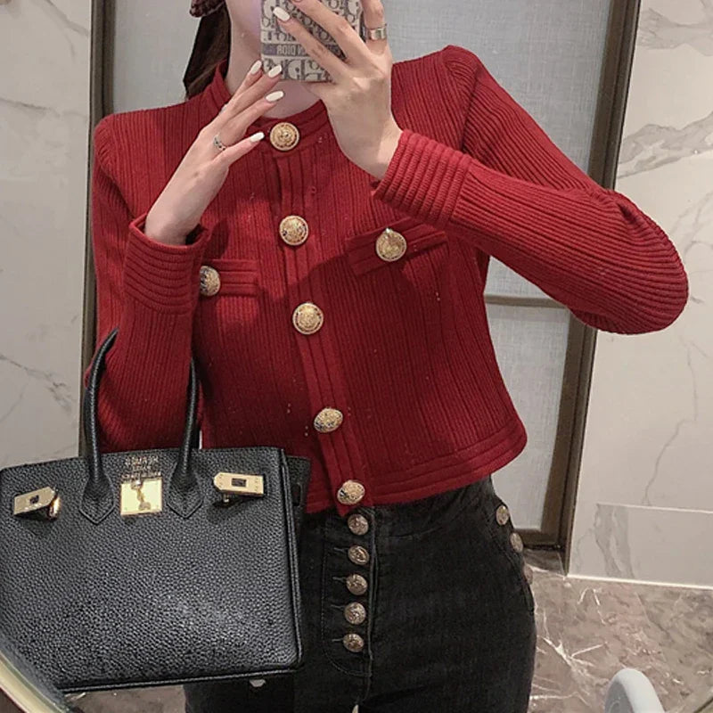Cardigan Modal Com botões