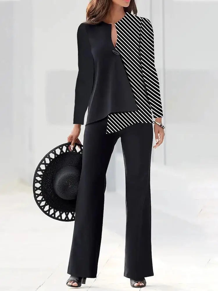 Conjunto calça e manga longa com Estampa 3D