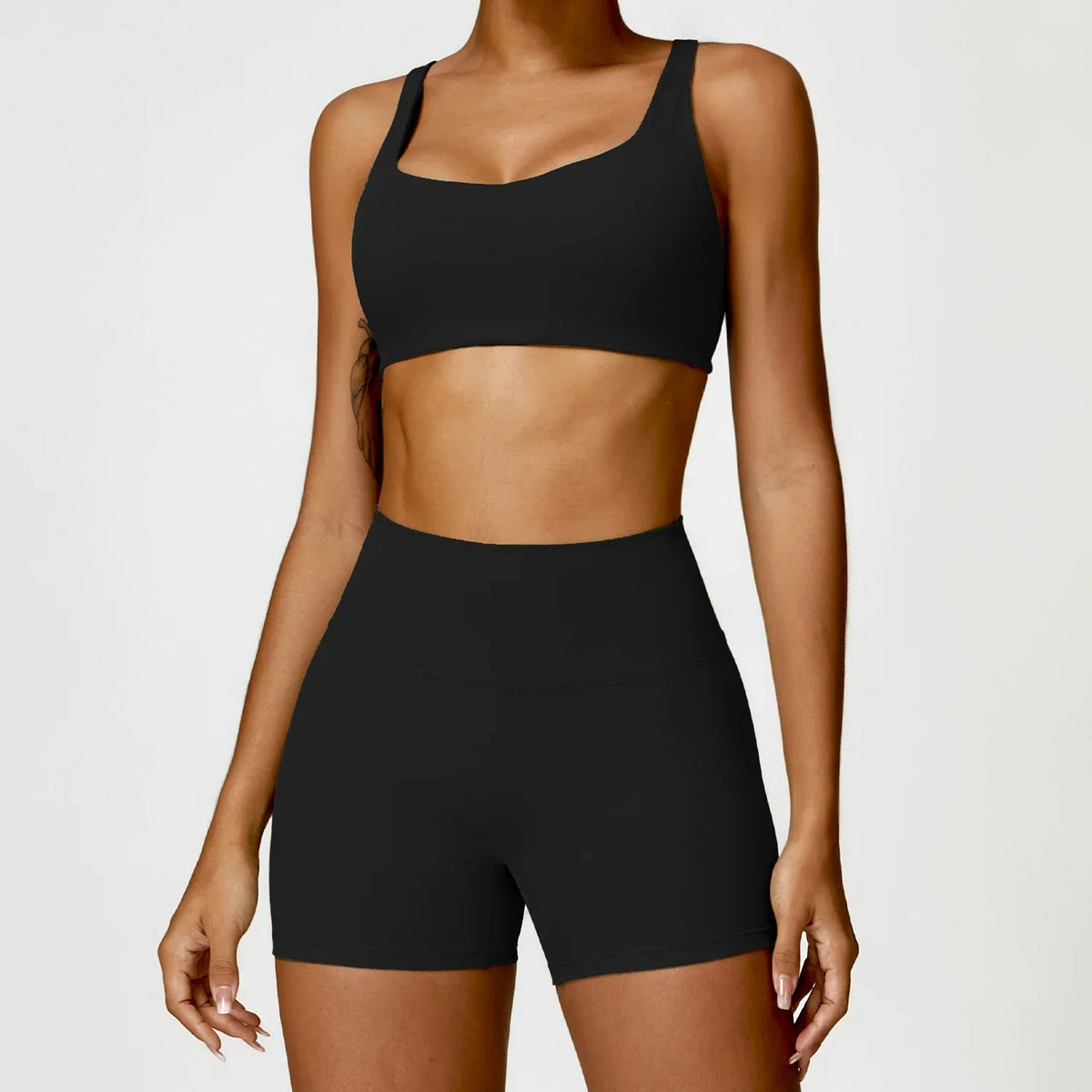 Conjunto de Agasalho de Ioga Feminino 2 Peças