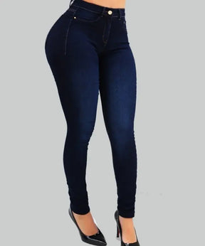 Jeans Skinny cintura allta