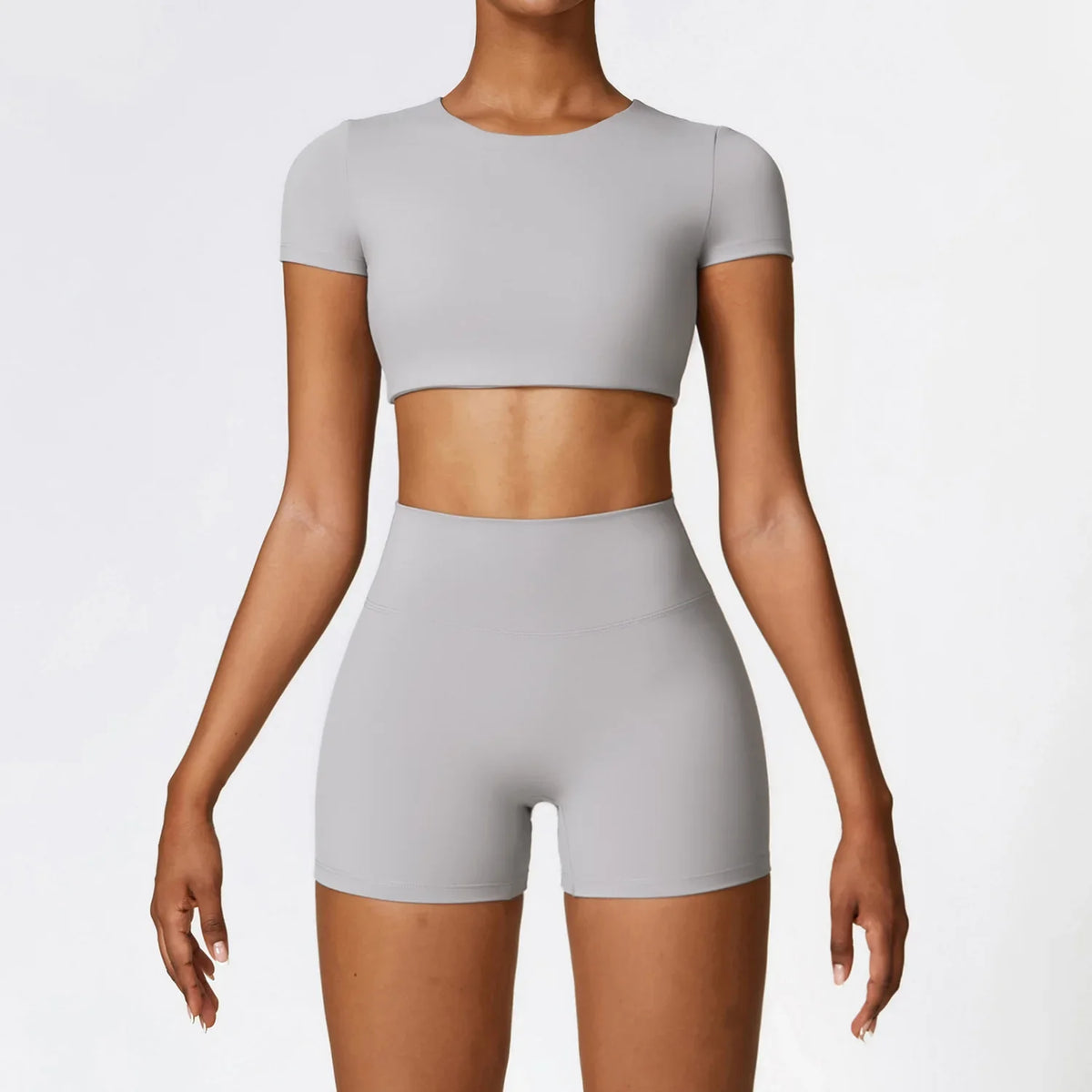 Conjunto de Yoga Sem Costura