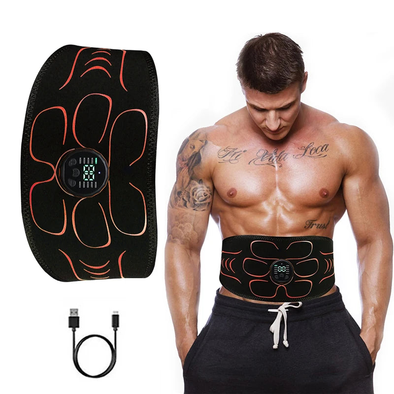 NOVO Super Estimulador Elétrico de Músculos para Homens e Mulheres - POWER MUSCLE (Abdomen)