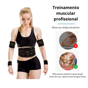 NOVO Super Estimulador Elétrico de Músculos Para Homens e Mulheres - POWER MUSCLE (braços)