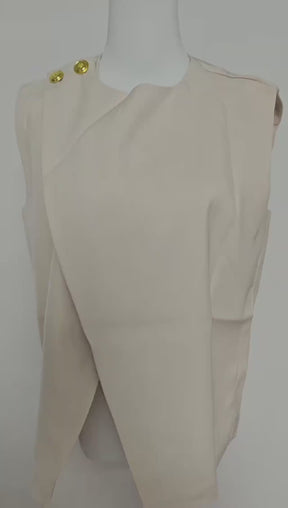 Conjunto Bege Alta Costura