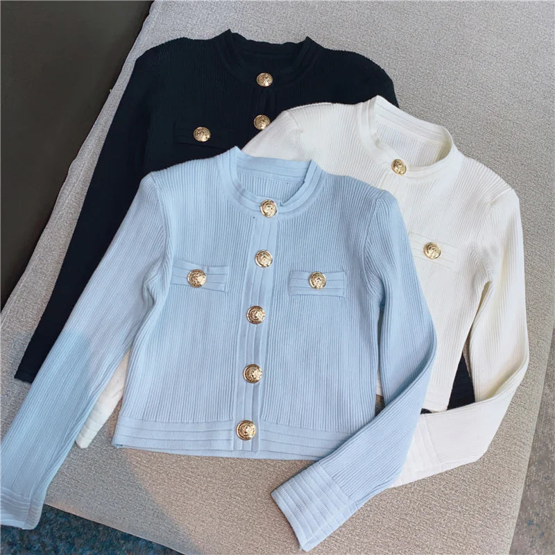 Cardigan Modal Com botões
