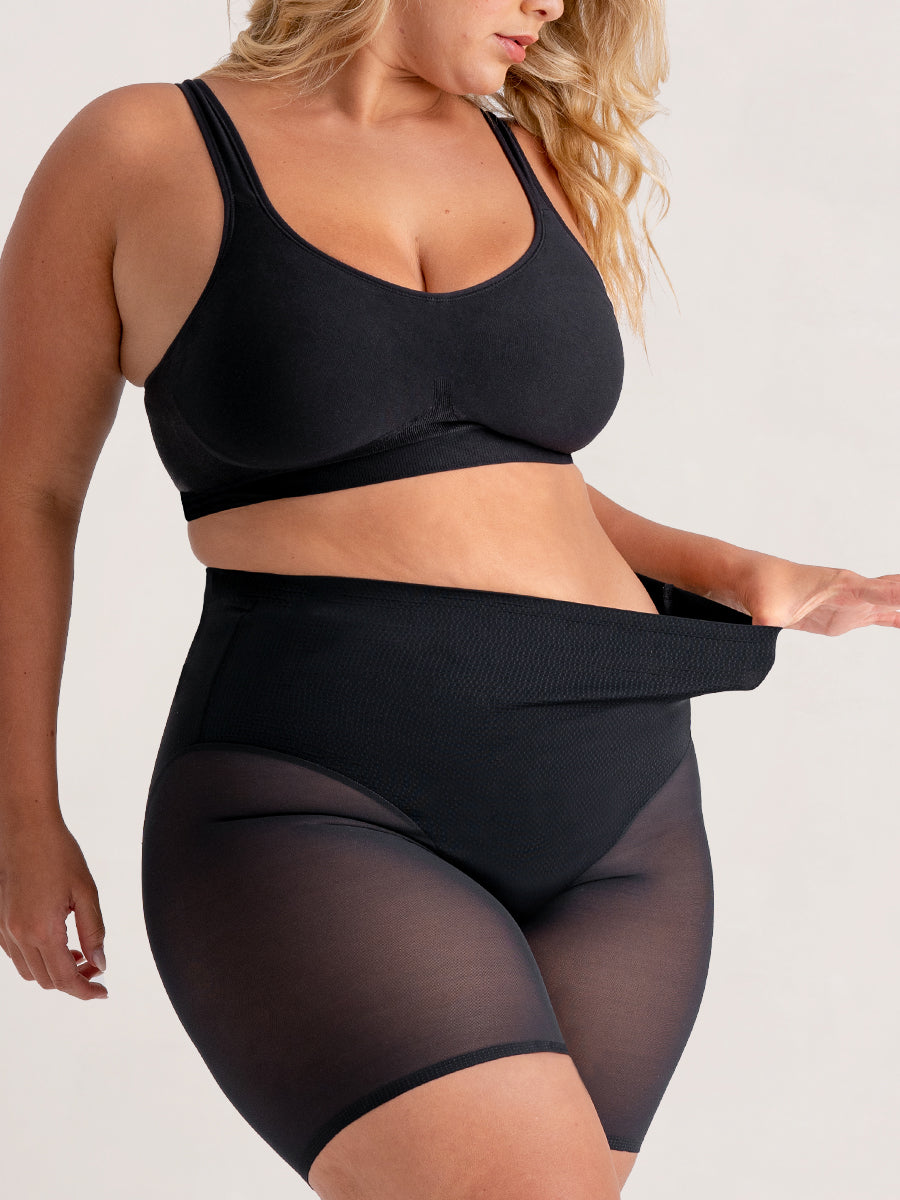Short modelador de Malha Esmeralda Feminina